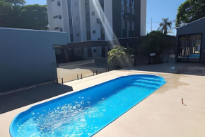 Ap novo 2 quartos/ar condicionado/elevador/piscina/garagem